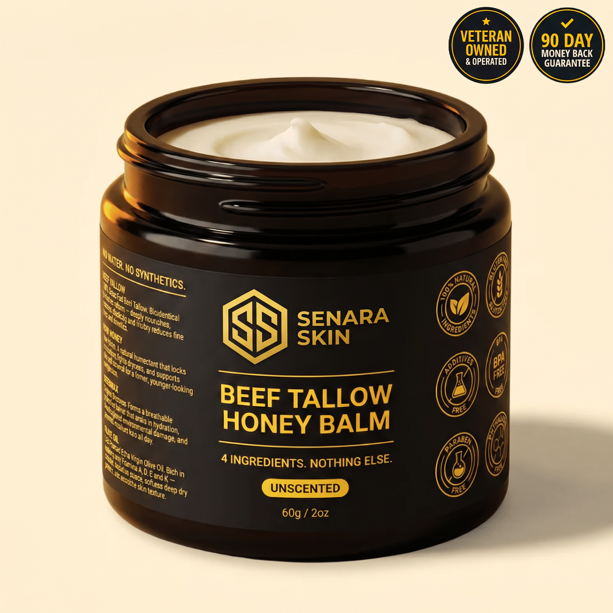 Beef Tallow Balm for Men