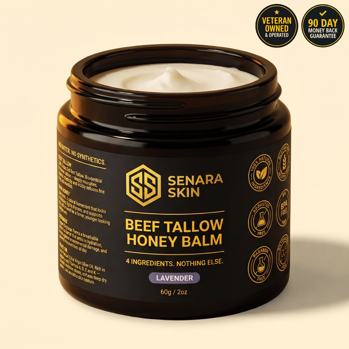 Beef Tallow Balm for Men