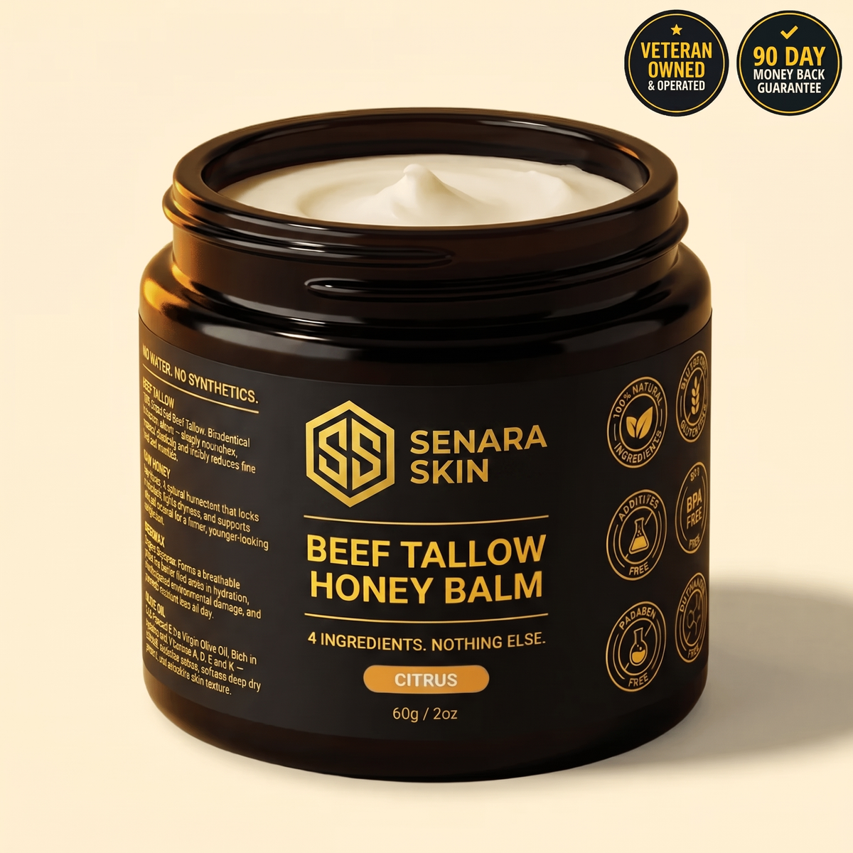 Beef Tallow Balm for Men
